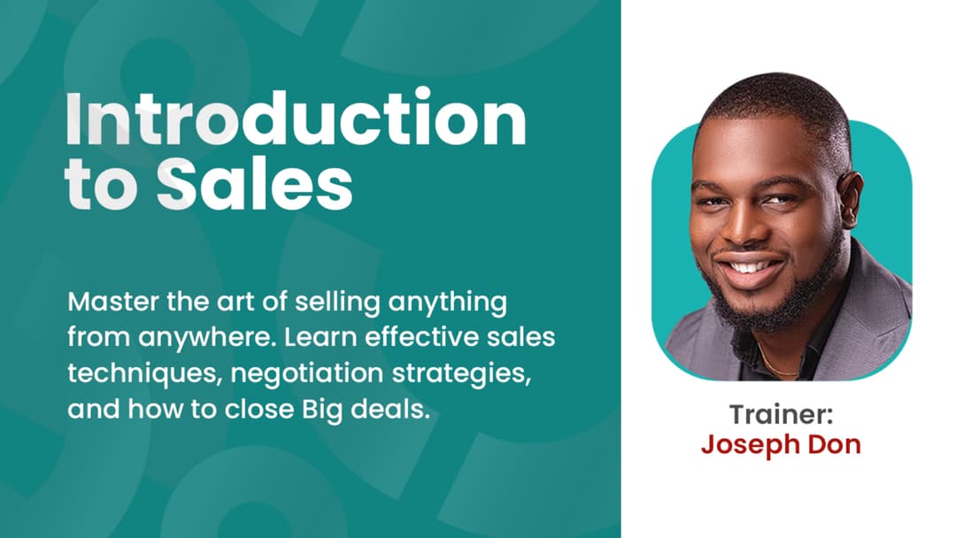 Introduction to Sales